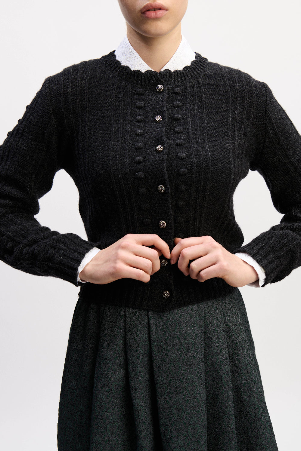 Women's knitted cardigan Claudina