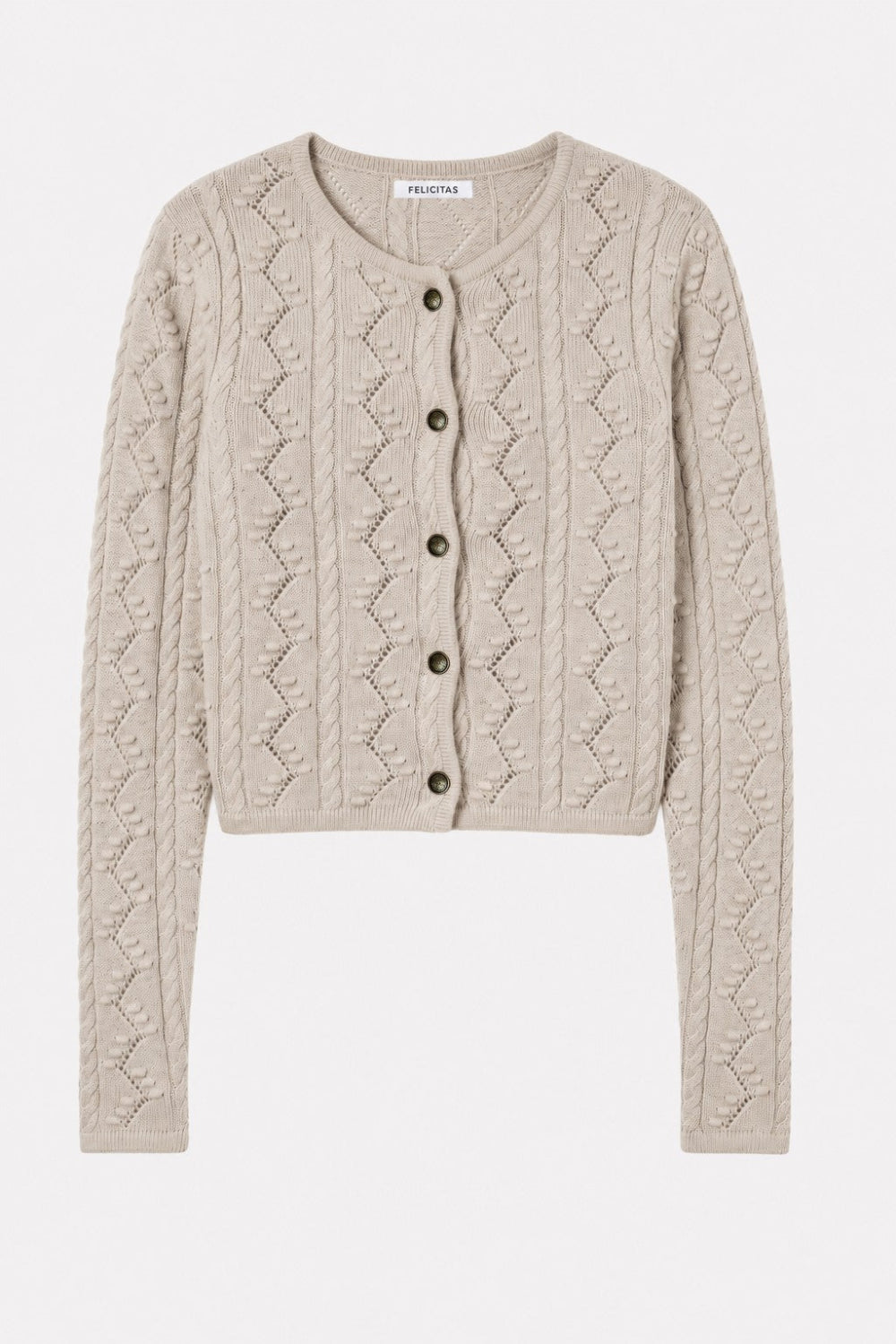 Women's knitted cardigan Carin