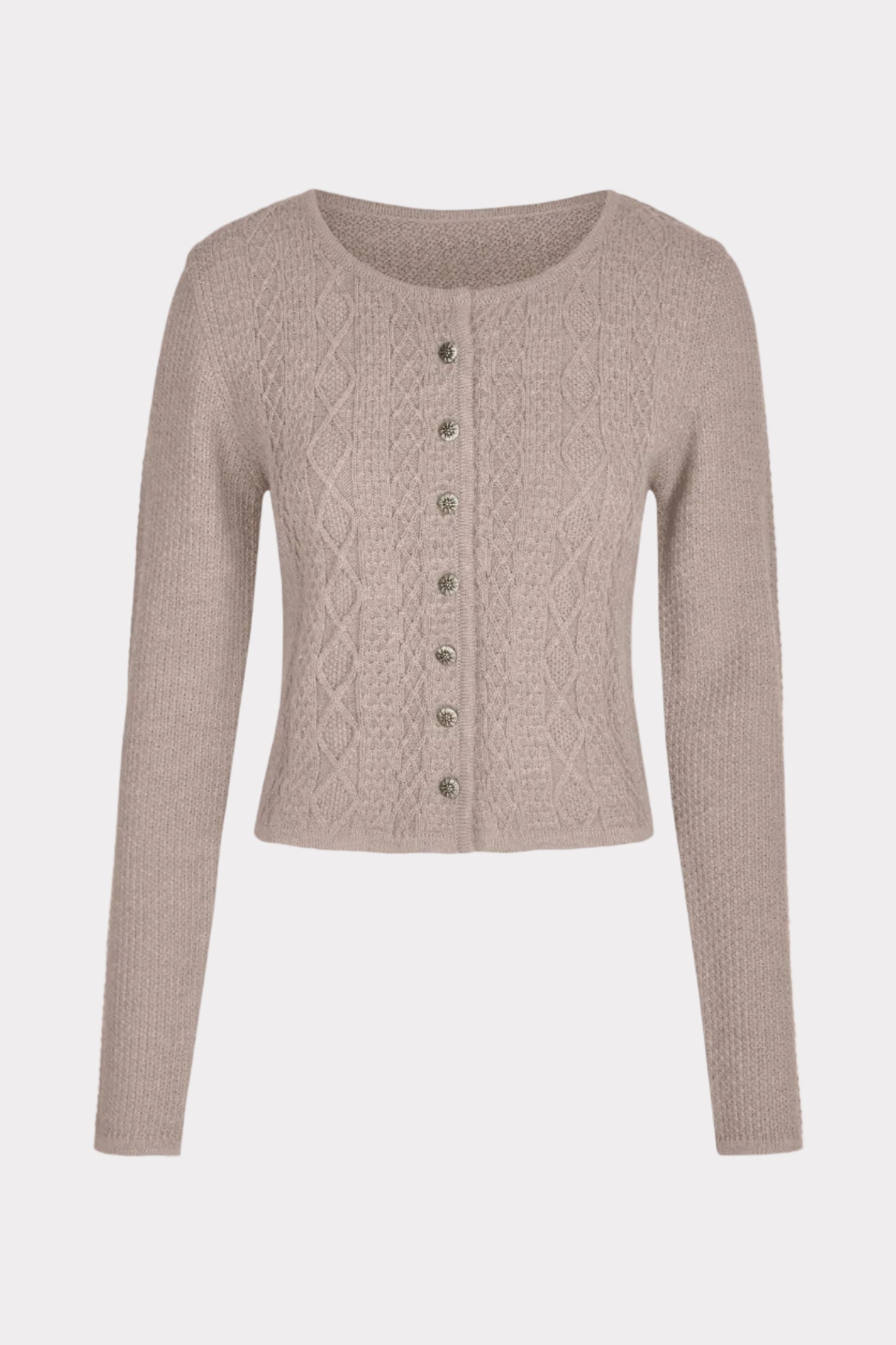 Women's Knit Cardigan Gray