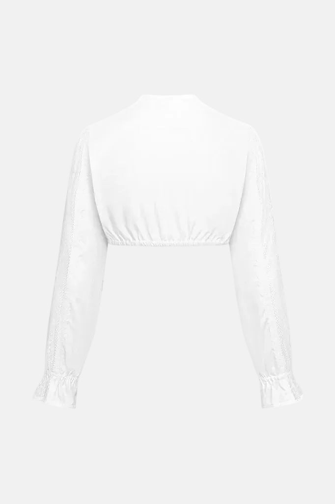 Damen Dirndlbluse Gila Langarm
