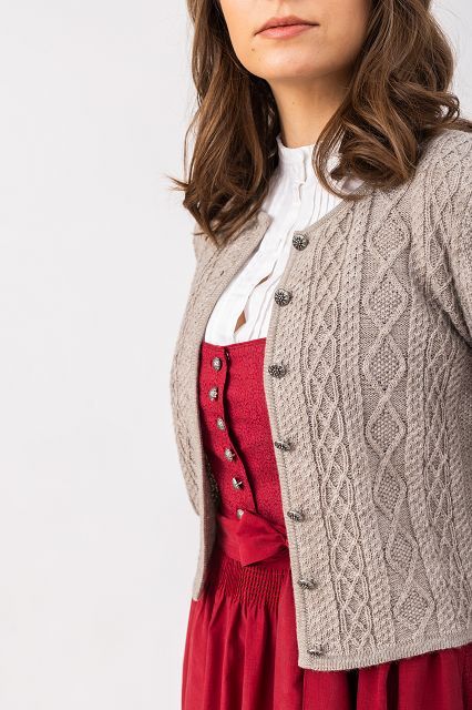 Women's Knit Cardigan Gray