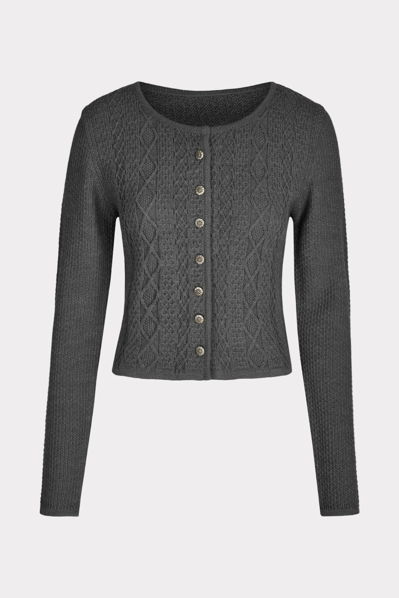 Women's Knit Cardigan Gray